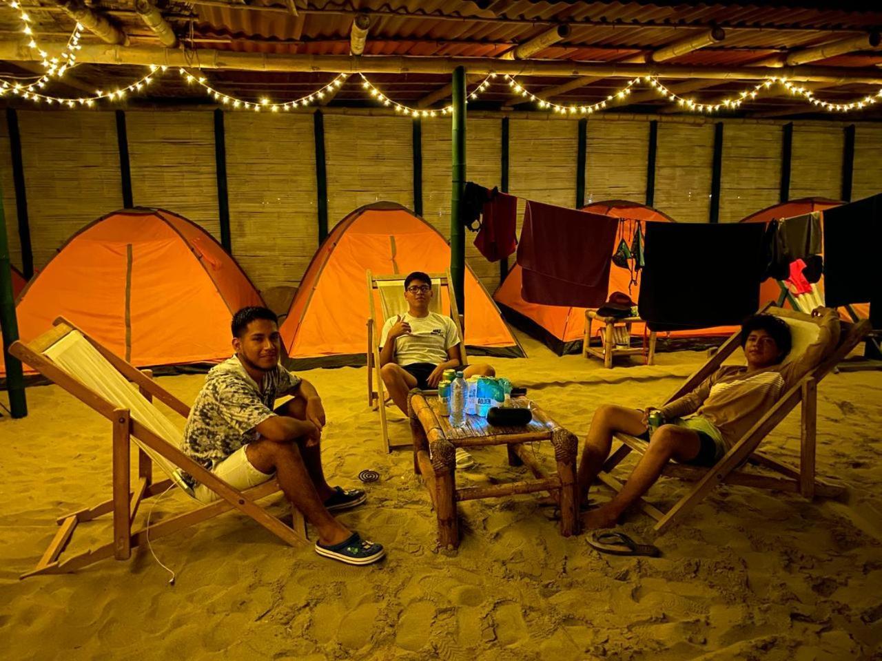 Pepon Surf Camp Hotell Máncora Exteriör bild